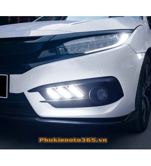 Đèn LED gầm Civic kiểu Mustang 2016-2018